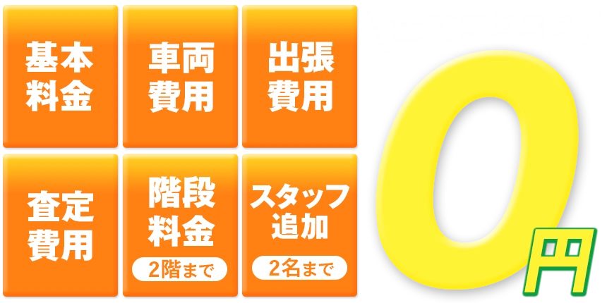 全てコミコミ0円