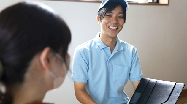 お見積り後の料金が一切かかりません。